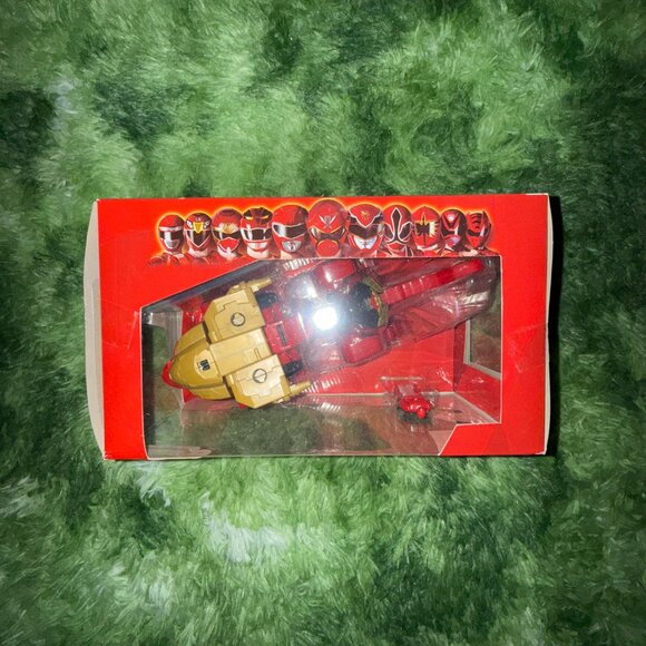 *NEW Bandai Power Rangers Super Megaforce Wild Force Lion Zord with Ranger Key - Picture 3 of 5